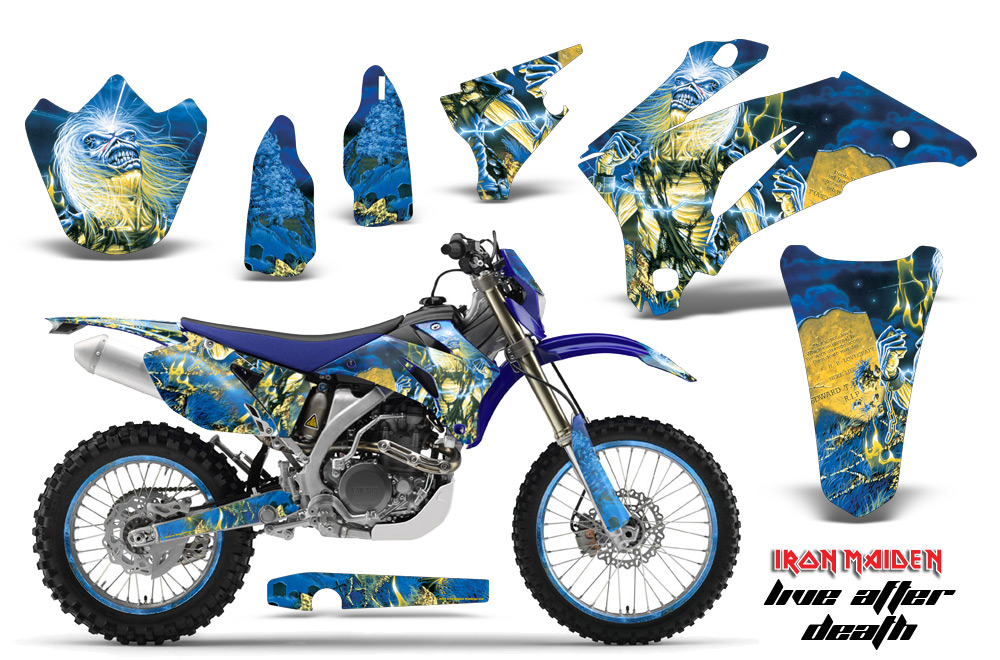 Yamaha WR250F WR450F 07-11 Graphics Kit IM LAS NPs